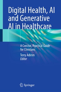 Enlarge image Cover: Digital Health, AI and Generative AI in Healthcare - Springer