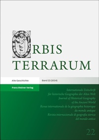 Abbildung von: Orbis Terrarum 22 (2024) - Franz Steiner Verlag