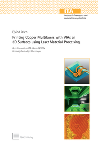 Enlarge image Cover: Printing Copper Multilayers with VIAs on 3D Surfaces using Laser Material Processing - TEWISS