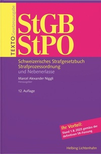 Abbildung von: TEXTO StGB/StPO - Helbing & Lichtenhahn