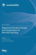 Cover: Regional Climate Change and Application of Remote Sensing - MDPI AG