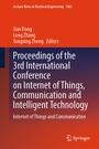 Cover: Proceedings of the 3rd International Conference on Internet of Things, Communication and Intelligent Technology - Springer Nature Switzerland AG