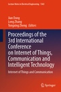 Cover: Proceedings of the 3rd International Conference on Internet of Things, Communication and Intelligent Technology - Springer