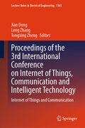 Cover: Proceedings of the 3rd International Conference on Internet of Things, Communication and Intelligent Technology - Springer