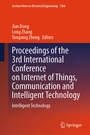 Cover: Proceedings of the 3rd International Conference on Internet of Things, Communication and Intelligent Technology - Springer Nature Switzerland AG