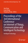 Cover: Proceedings of the 3rd International Conference on Internet of Things, Communication and Intelligent Technology - Springer