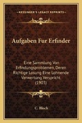 Cover: Aufgaben Fur Erfinder - Kessinger Publishing