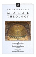 Cover: Journal of Moral Theology, Volume 13, Special Issue 2 - Pickwick Publications