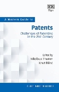 Cover: A Modern Guide to Patents - Edward Elgar Publishing