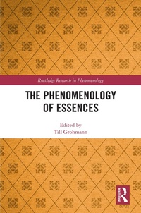 Abbildung von: The Phenomenology of Essences - Routledge