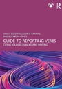 Cover: Guide to Reporting Verbs - Routledge