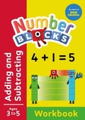 Cover: Numberblocks Adding and Subtracting (Red Level Workbook) - Sweet Cherry Publishing