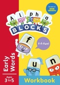 Cover: Alphablocks Early Words (Red Level Workbook) - Sweet Cherry Publishing