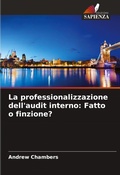 Cover: La professionalizzazione dell'audit interno - Edizioni Sapienza