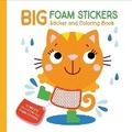 Cover: Big Foam Stickers: Sticker & Coloring Book (Cat & Friends) - Yoyo Books