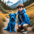 Cover: The Adventures of Alex and the dog named Blue (1) - BENJAMIN MAHAFFEY