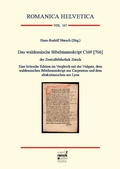 Cover: Das waldensische Bibelmanuskript C169 [706] der Zentralbibliothek Z&uuml;rich - Narr Francke Attempto