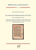 Cover: Das waldensische Bibelmanuskript C169 [706] der Zentralbibliothek Z&uuml;rich - Narr Francke Attempto Verlag