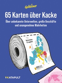 Abbildung von: 65 Karten über Kacke - KATAPULT Verlag