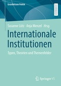Cover: Internationale Institutionen - Springer VS