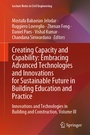 Cover: Creating Capacity and Capability: Embracing Advanced Technologies and Innovations for Sustainable Future in Building Education and Practice - Springer