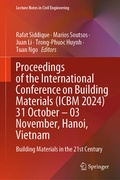 Cover: Proceedings of the International Conference on Building Materials (ICBM 2024) 31 October - 03 November, Hanoi, Vietnam - Springer Nature Switzerland AG