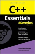 Cover: C++ Essentials For Dummies - Wiley