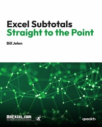 Abbildung von: Excel Subtotals Straight to the Point - Packt Publishing