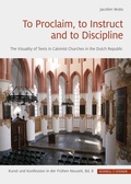 Cover: To Proclaim, to Instruct and to Discipline - Schnell & Steiner