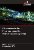 Cover: Filtraggio adattivo - Progressi recenti e implementazione pratica - Edizioni Sapienza
