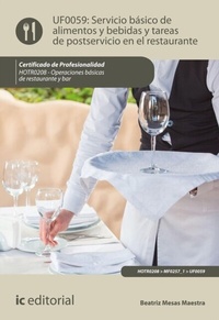Abbildung von: Servicio básico de alimentos y bebidas y tareas de postservicio en el restaurante. HOTR0208 - IC Editorial