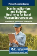 Cover: Examining Barriers and Building Resiliency for Rural Women Entrepreneurs - IGI Global