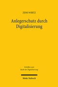 Abbildung von: Anlegerschutz durch Digitalisierung - Mohr Siebeck