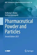 Bild: Pharmaceutical Powder and Particles - Springer