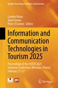 Cover: Information and Communication Technologies in Tourism 2025 - Springer