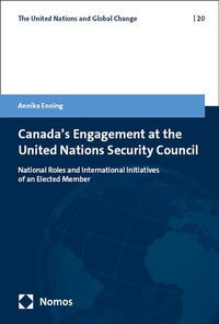 Abbildung von: Canada's Engagement at the United Nations Security Council - Nomos