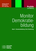 Cover: Monitor Demokratiebildung Band 1 - Wochenschau Verlag