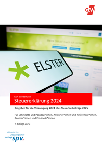 Abbildung von: Steuererklärung 2024 - Süddeutscher Pädagogischer Verlag