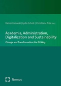 Cover: Academia, Administration, Digitalization and Sustainability - Nomos