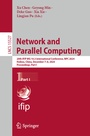 Cover: Network and Parallel Computing - Springer