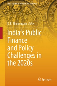 Abbildung von: India's Public Finance and Policy Challenges in the 2020s - Springer