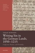 Cover: Writing Sin in the German Lands, 1050-1215 - Oxford University Press