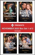 Cover: Harlequin Presents November 2025 - Box Set 1 of 2 - Harlequin Presents