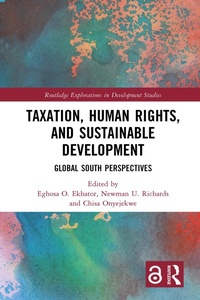 Enlarge image Cover: Taxation, Human Rights, and Sustainable Development - Routledge