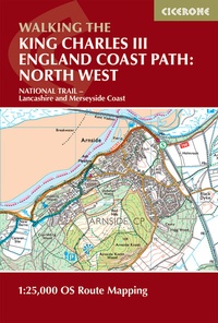 Abbildung von: Walking the King Charles III England Coast Path: North West - Lancashire & Merseyside Map Booklet - Cicerone Press