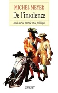 Cover: De l'insolence - Grasset