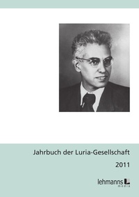 Abbildung von: Jahrbuch der Luria-Gesellschaft 2011 - Lehmanns Media
