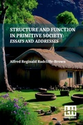 Cover: Structure and Function in Primitive Society - Lector House LLP