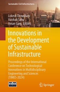Abbildung von: Innovations in the Development of Sustainable Infrastructure - Springer