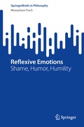 Cover: Reflexive Emotions - Springer